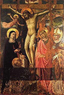 Mazzaforte"s painting, "The Crucifixion"