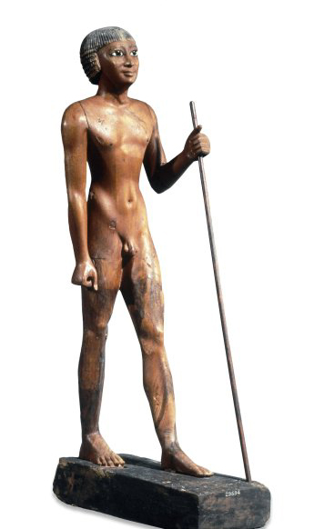 Nude Figure of the Seal Bearer Tjetji (Egypt 2321-2184 BC)