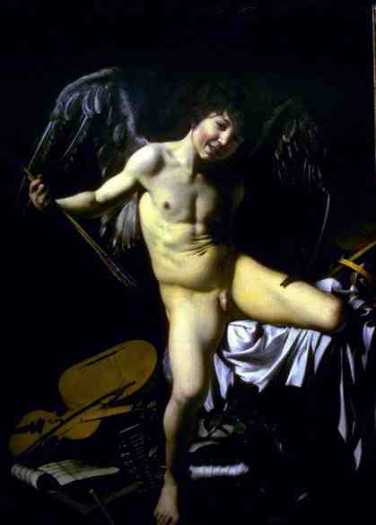 Caravaggio - Eros as a Warrior (Amor Victorioso)