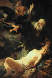 Rembrandt, "The Sacrifice of Isaac"